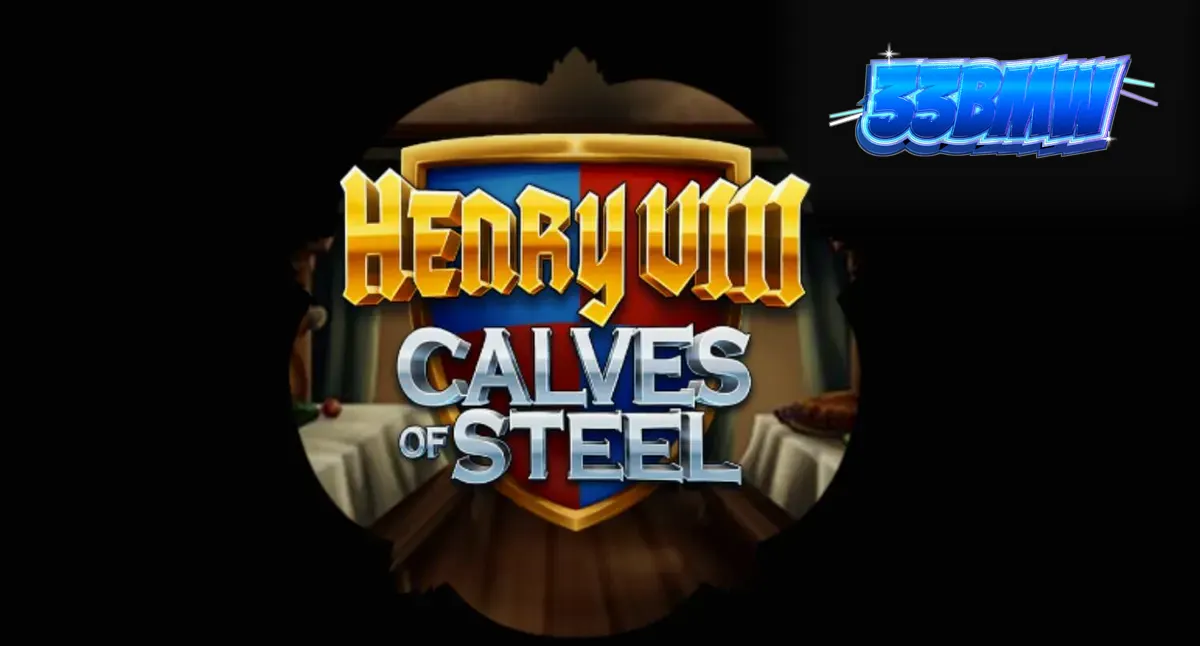 Henry 8th Calves of Steel স্লট গেমের ইন্টারফেস এবং রাজকীয় জিম থিম